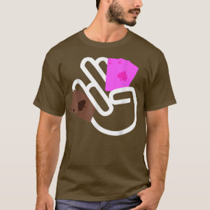 T-shirt Le Shocker 2 dans le rose 1 dans la puanteur D