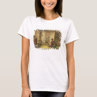 Le Shuttlecock Stray (huile sur toile)