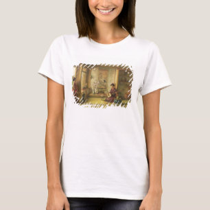 T-shirt Le Shuttlecock Stray (huile sur toile)