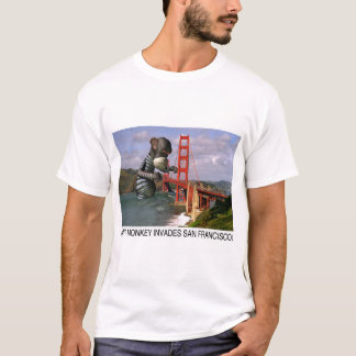 T-shirt Le singe géant envahit San Francisco (le T-shirt)