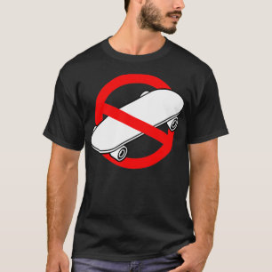 T-shirt Le skateboard est un crime 16