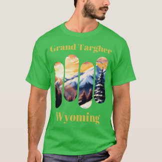 T-shirt Le ski de Grand Targhee
