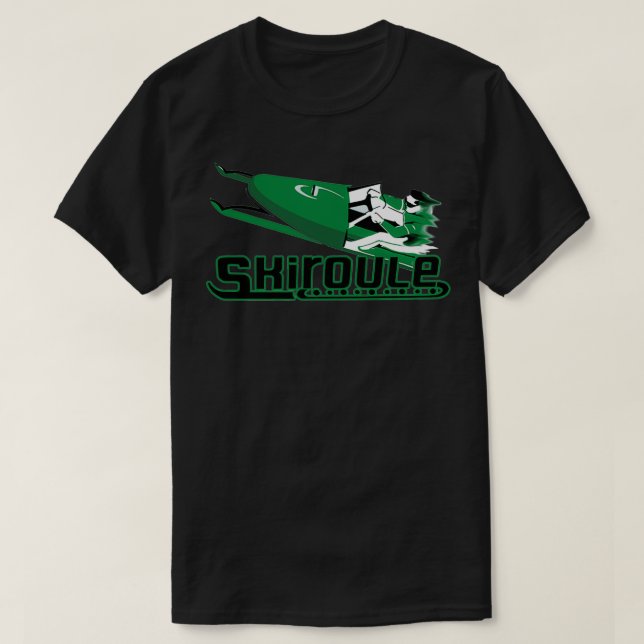 T-shirt Le Skiroule Vintage (Design devant)