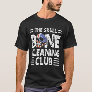 T-shirt Le Skull Bone Cleaning Club Taxidermy Taxidermist