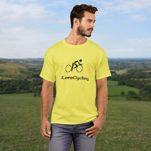 T-shirt Le slogan de Love Cyclist