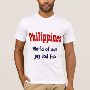 T-shirt Le slogan philippin
