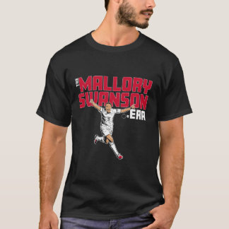 T-shirt Le Soccer De L'Époque Mallory Swanson Aux Etats-Un