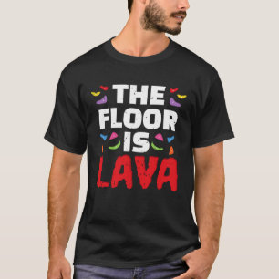 T-shirt Le Sol Est Lava Climber Sport Escalade Boulderin