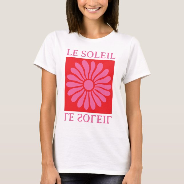 T-shirt Le soleil (Devant)