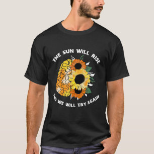 T-shirt Le Soleil Augmentera la sensibilisation à la santé