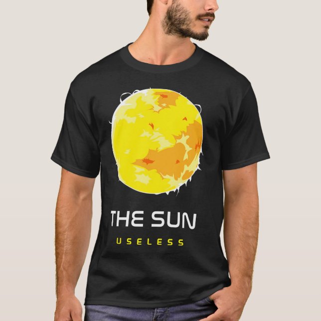 T-shirt Le Soleil - Inutile. Espace (Devant)