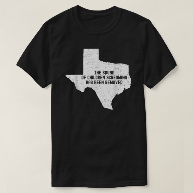 T-shirt Le Son Des Enfants Qui Crient A Été Éliminé  (Design devant)