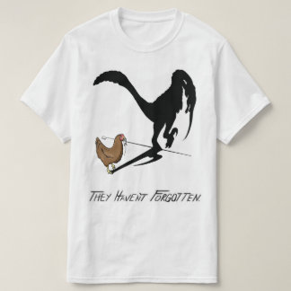 T-shirt Le souvenir des poulets (dessin animé sur les dino