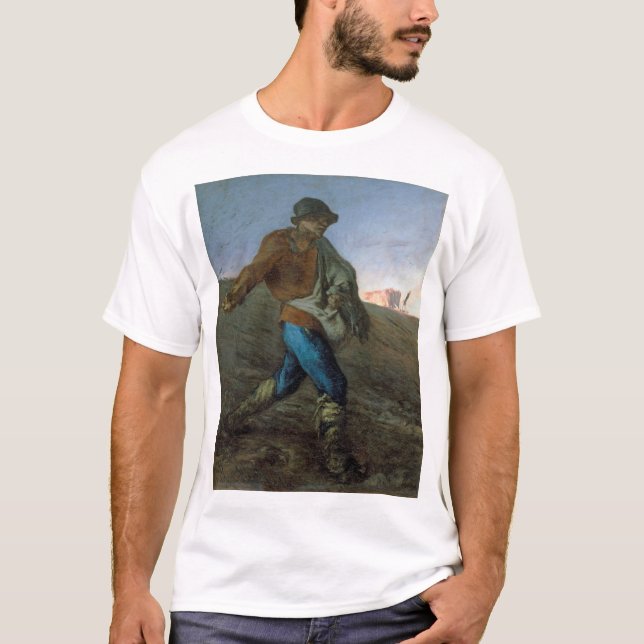 T-shirt Le Sower, Jean-François Millet (Devant)