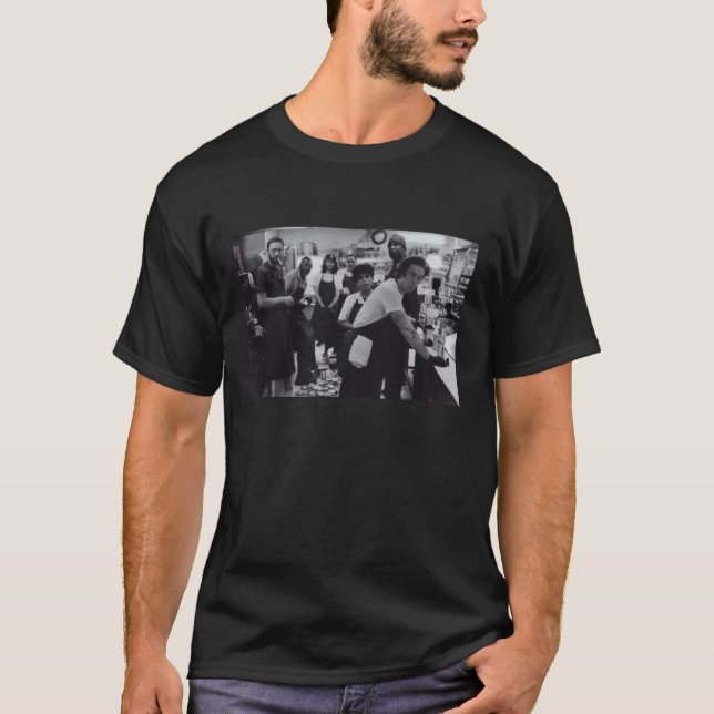 T-shirt Le spectacle BearV 90s drôle (Devant)