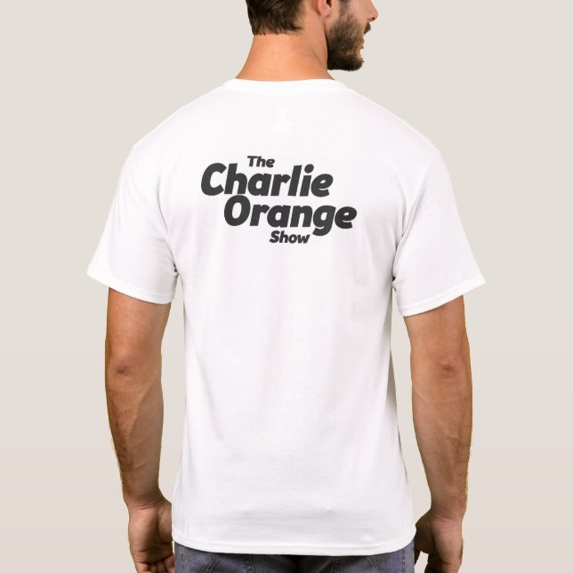 T-shirt Le spectacle Charlie Orange ! (Dos)