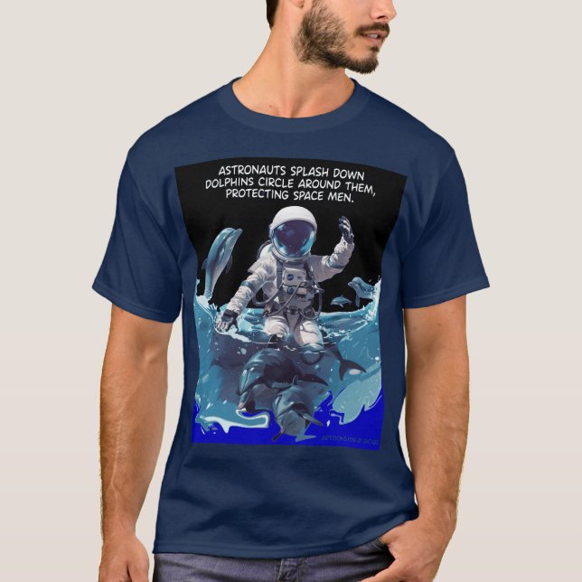 T-shirt Le Splash Down (Devant)