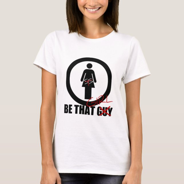 T-shirt Le STS soit cette fille (Devant)