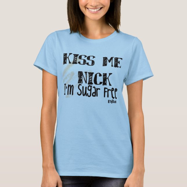 T-shirt Le sucre libèrent (Devant)