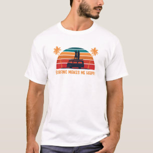 T-shirt Le Surf Me Rend Heureux
