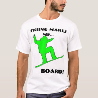 T-shirt Le surfeur vert, SKIANT ME FAIT…, CONSEIL !