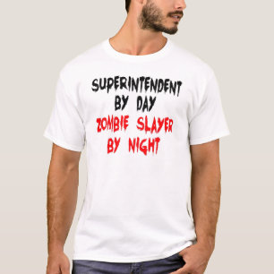 T-shirt Le surintendant Zombie Slayer