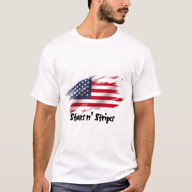 T-shirt le surnom de l'équipe nationale américaine (Devant)