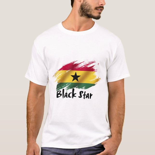 T-shirt le surnom de l'équipe nationale du Ghana (Devant)