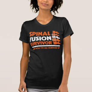 T-shirt Le survivant de la chirurgie spinale bionique a ro