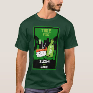T-shirt Le Sushi Et Le Sake