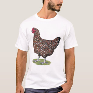 T-shirt Le Sussex :  Poule tachetée