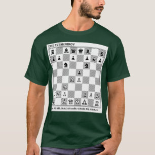 T-shirt Le Sveshnikov La défense sicilienne
