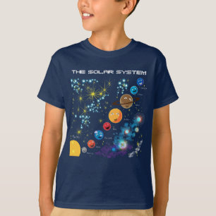 T-shirt Le système solaire