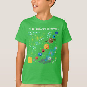 T-shirt Le système solaire