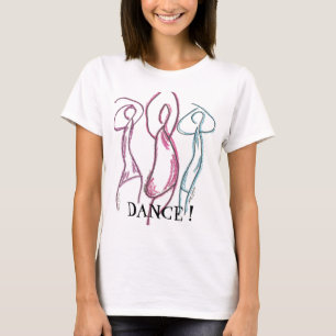 T-shirt Le T-shirt/danse de la femme !