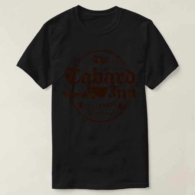T-shirt Le Tabard Inn (Design devant)