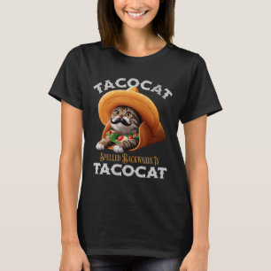 T-shirt Le Tacocat Arrimé À L'Arrière Est Tacocat Mexicain