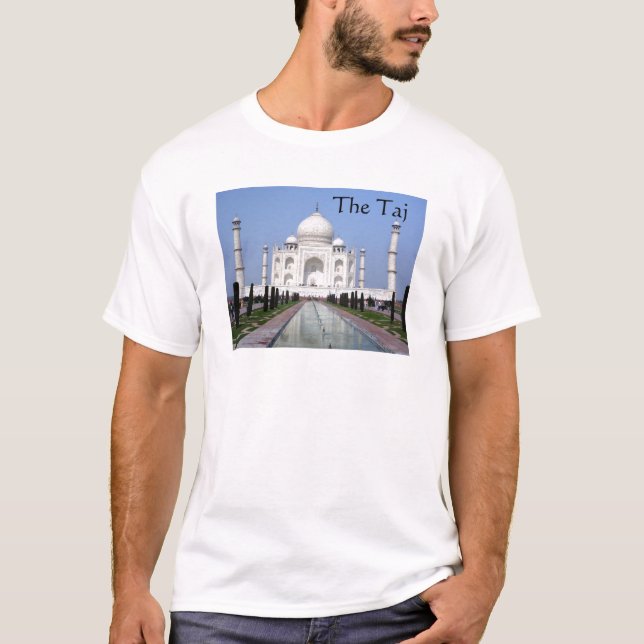 T-shirt Le Taj Mahal, Âgrâ, Inde (Devant)