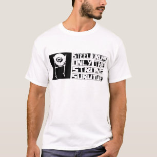 T-shirt Le tambour métallique survivent