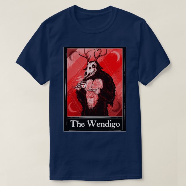 T-shirt Le Tarot de Wendigo (Design devant)