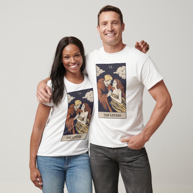 T-shirt Le Tarot des Amants (Unisexe)