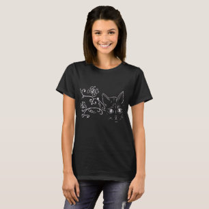 T-shirt Le tatouage de chat sait