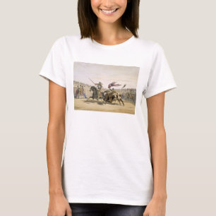 T-shirt Le taureau suivant la charge, 1865 (lumière couleu