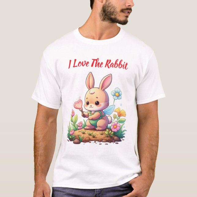 T-shirt Le tee-shirt lapin (Devant)