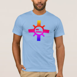 T-shirt Le tee - shirt Sun des hommes crépusculaires de