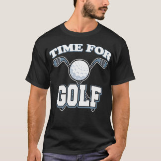 T-shirt Le temps du golf