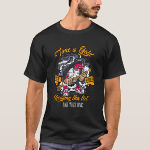 T-shirt Le temps est l'or ne gaspille pas l'argent Instrum