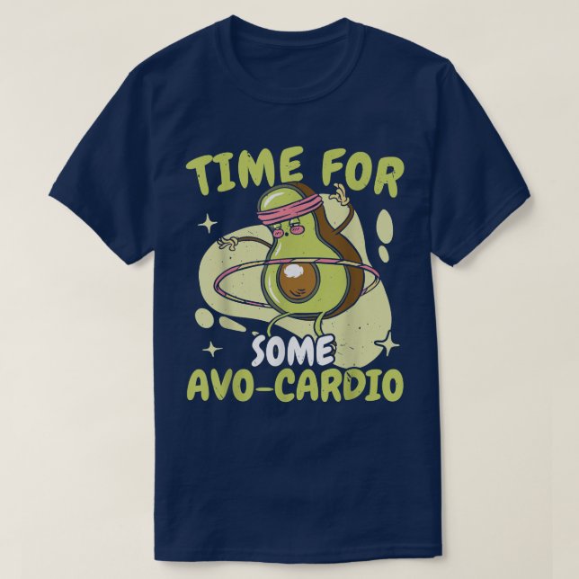 T-shirt Le Temps Pour Certains Avocardio Avocado Lover Gua (Design devant)