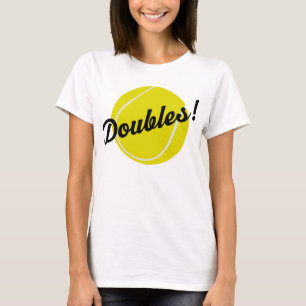 T-shirt Le tennis double le cadeau