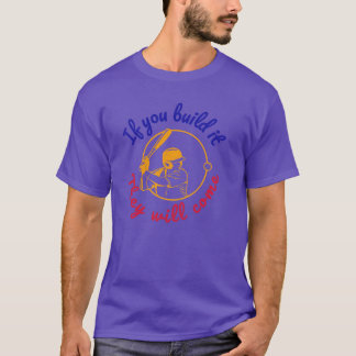 T-shirt Le terrain de baseball des rêves